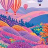 Конверт для денег С Днем Рождения!, лаванда