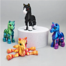 3D-печатная игрушка Лошадка, подвижная, микс