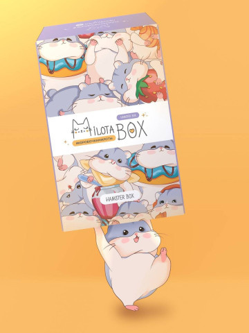 Подарочный набор MilotaBox Милотабокс мини "Хомяк Бокс"