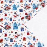 Бумага упаковочная глянцевая Зимушка #нг