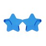 Карнавальные очки, Звезда, Синий