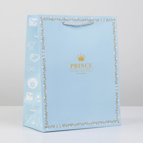 Пакет «Прекрасный принц», голубой