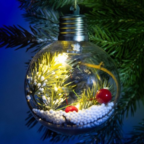 Шар ёлочный «Теплых и уютных вечеров», на Новый год