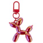 Брелок, Собачка ШДМ, Красный, Перламутр