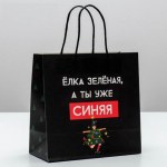 Пакет подарочный «А ты уже синяя» #нг
