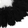Веер из перьев Черный