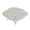 Веер из перьев Белый