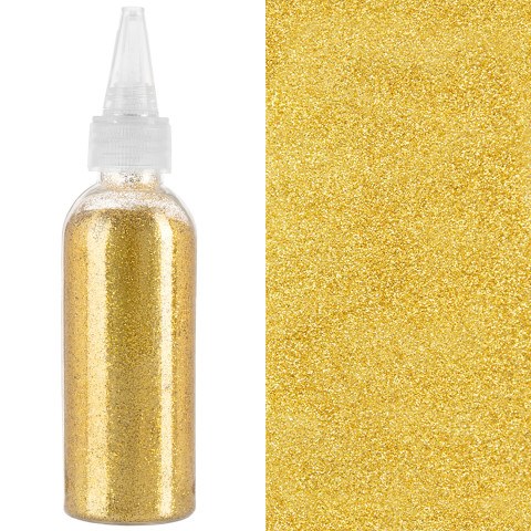 Глиттер Золото  в банке