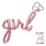 Надпись "Девочка", розовый / Phrase Girl