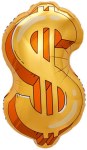 Фигура Знак Доллара, Золото