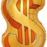 Фигура Знак Доллара, Золото