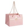 Пакет для цветов, Дамская сумочка, Светло-розовый