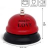 Звонок настольный Ring for a love, красный