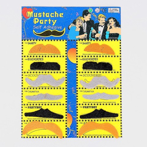 Карнавальные усы «Разные»