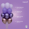 S Зеркальные шары Рефлекс Фиолетовый / Reflex Violet хром
