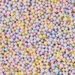 Шарики пенопласт, Цветной микс, Мультиколор, Макарунс