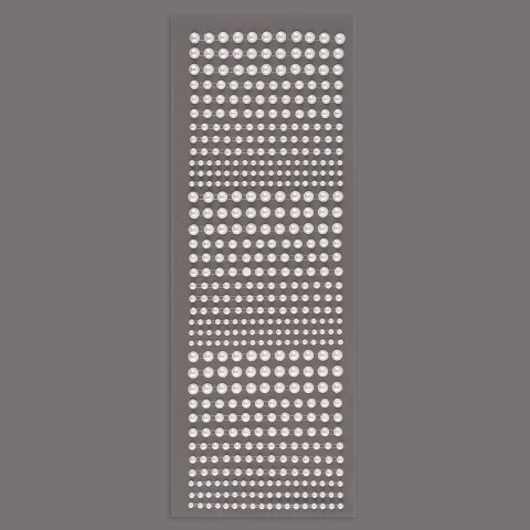 Наклейки Стразы Жемчужины, самоклеящиеся, Белый