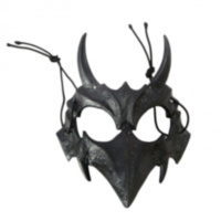 Карнавальная маска, Костяной демон, Черный
