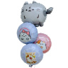 Фигура ПушМяу Кошка серая