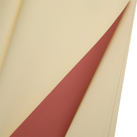 Пленка упаковочная двухсторонняя матовая Персиковый, Шоколад