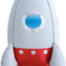 Фигура, 3D Ракета, Красный