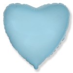 FM Сердце Светло-голубой макарунс / Heart Baby blue