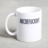 Распродажа! Кружка «ABCDEFUCKOFF»