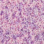 Шарики пенопласт, Цветной микс, Розовый/Сиреневый, Макарунс
