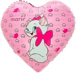 Сердце, Кошечка Мари, Розовый