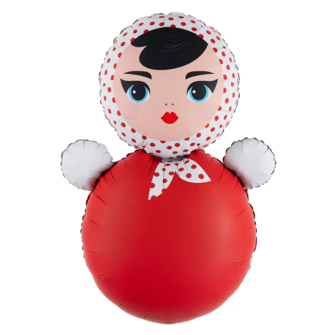 Фигура Неваляшка, Сатин