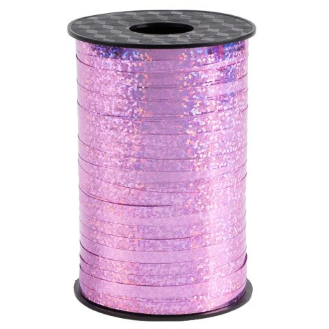 Лента полипропиленовая Розовый, Голография