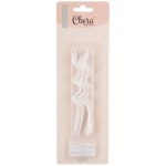 Свечи Коктейльные, Тонкие спирали, Белый