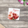 Мини-открытка «Поздравляем», цветочная композиция