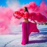 Цветной дым красный 30 сек.