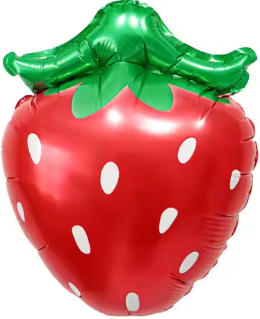 Мини-фигура с клапаном, Клубника, Красный