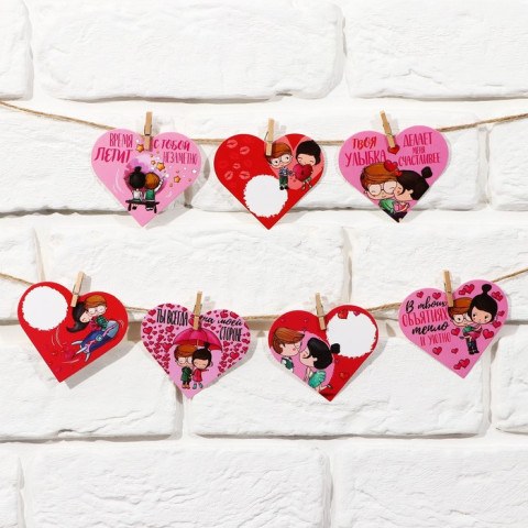 Гирлянда, интерьерное украшение «7 причин»