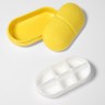 Таблетница / органайзер для мелочей Pill Box, 6 секций, 10×5.5×3 см, МИКС