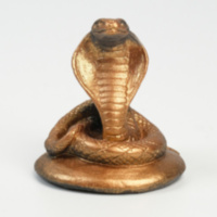 Фигура "Змея Кобра" бронза