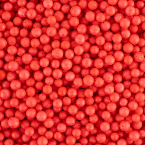 Шарики пенопласт, Красный