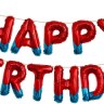 Набор шаров-букв "Happy Birthday", Героическая тема