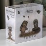 Салатник Quinsberry «Ёжик в тумане», d=14 см, фарфор, белый