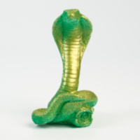 Фигура "Змея Серафима" светло-зеленая