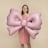 Фигура, Бант, Розовый, Сатин