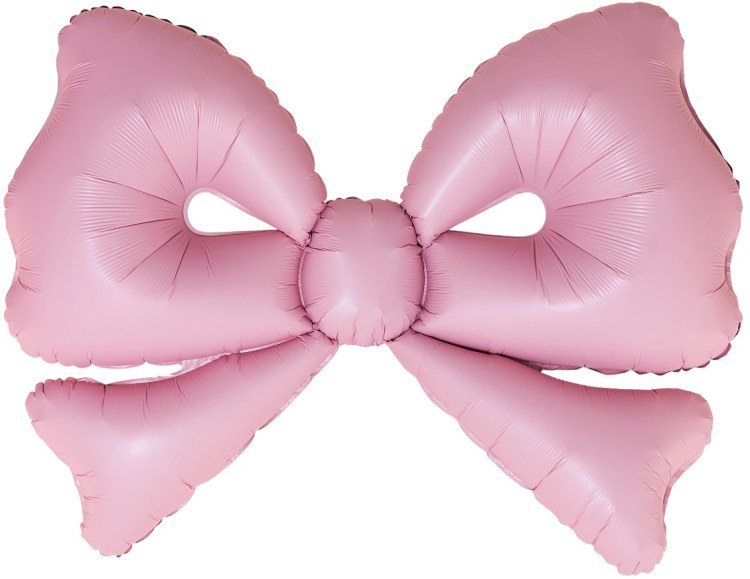 Фигура, Бант, Розовый, Сатин