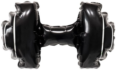 Мини-фигура с клапаном, Гантель, Черный