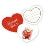 Набор мини-открыток Валентинок «С 14 февраля», мишка