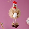 Мягкая игрушка на пасху «Петушок» на подвесе, МИКС