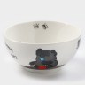 Салатник Quinsberry «Винни Пух», d=14.5 см, фарфор, белый