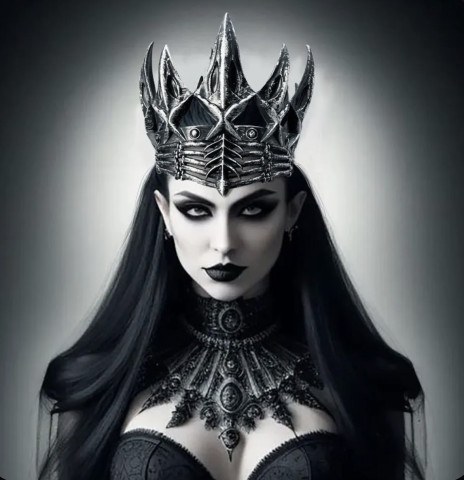 Корона Средневековый стиль, Серебро, косплей, полиуретан