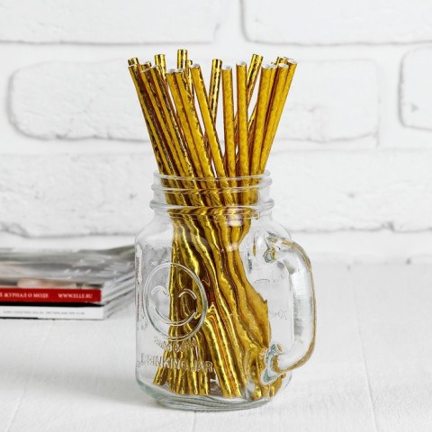 Трубочка для коктейля, голография